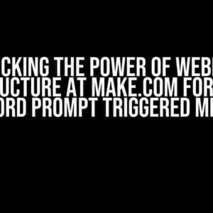 Unlocking the Power of Webhook Datastructure at Make.com for Flowise to Discord Prompt Triggered Messages